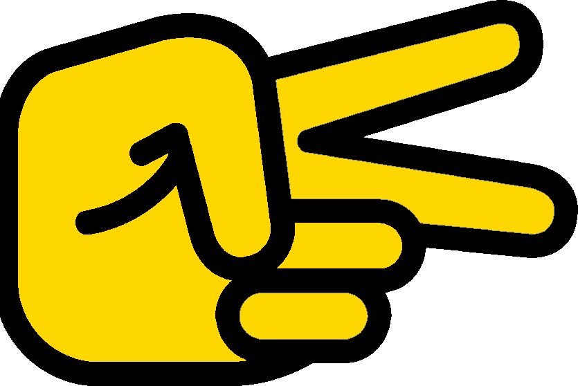 Scissors Hand Sign